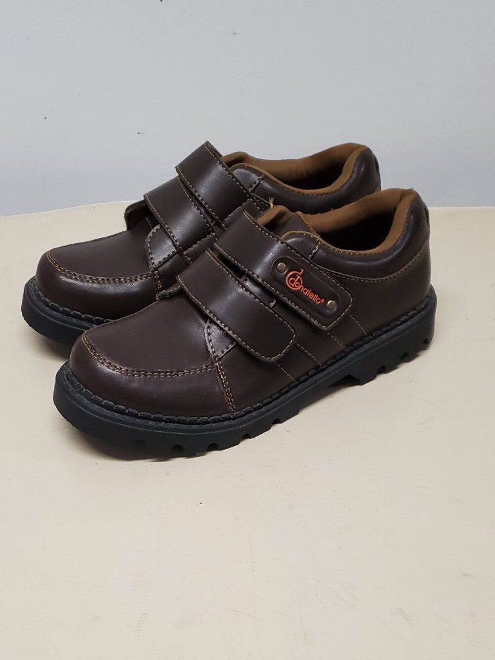 Donatello Boys Size 32 Dress Shoes
